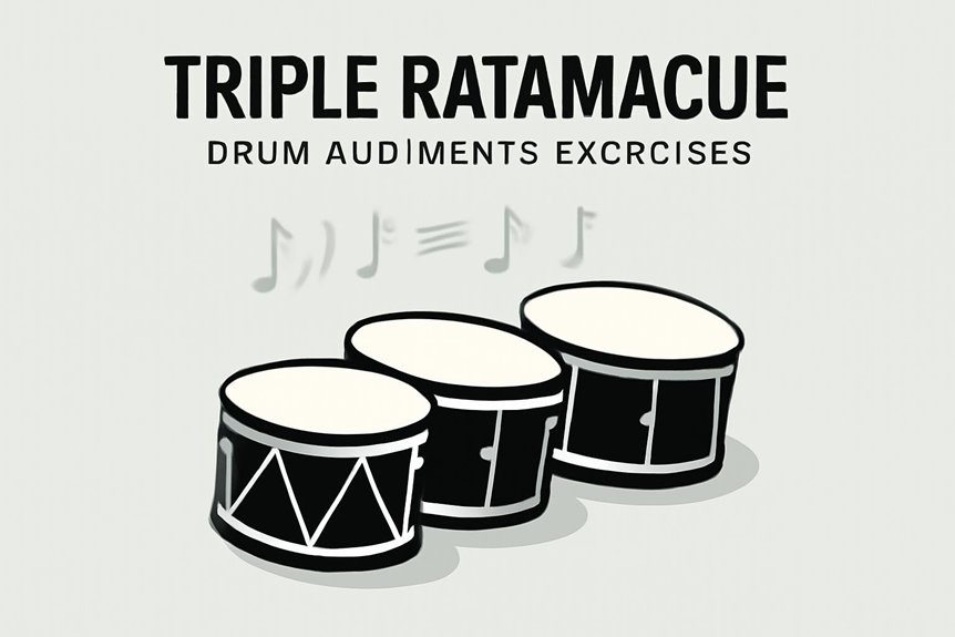 drum rudiments practice session
