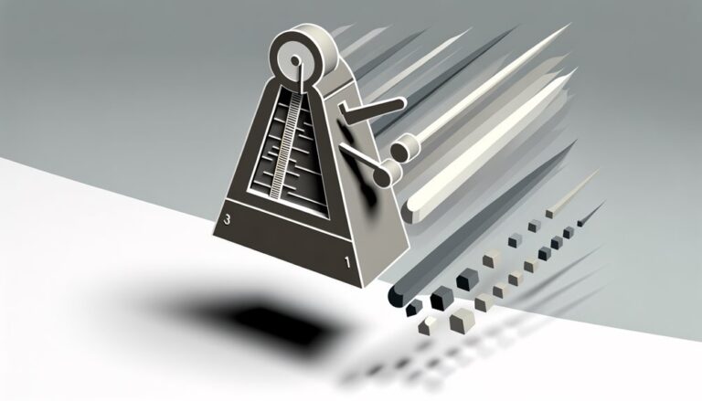 Üben mit dem Schlagzeug und Zeitmanagement