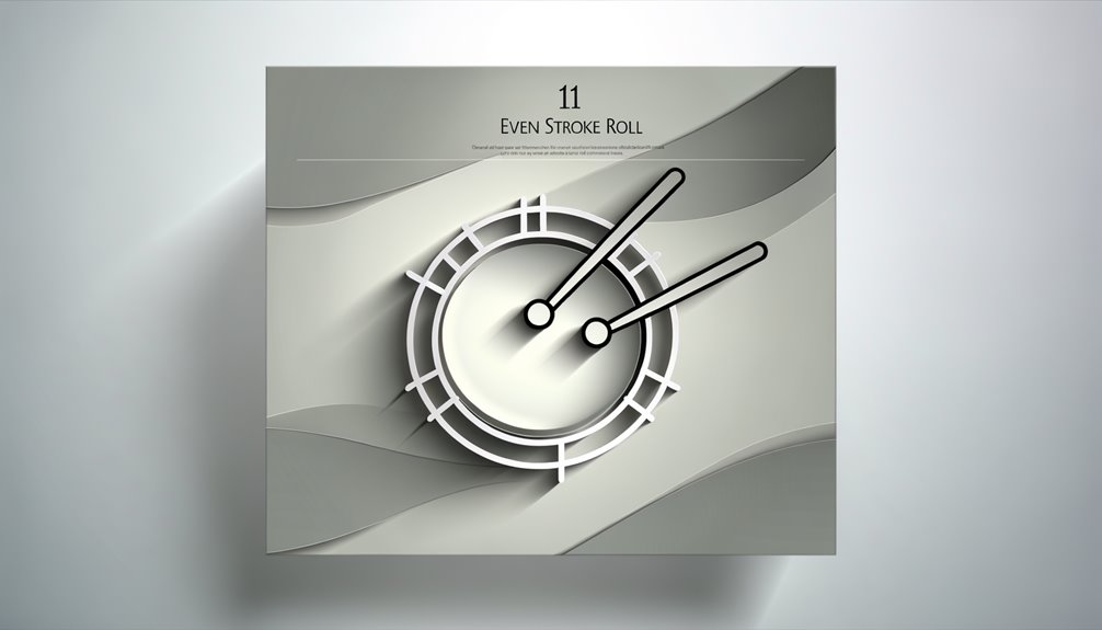 elf Schlag Roll Übungen