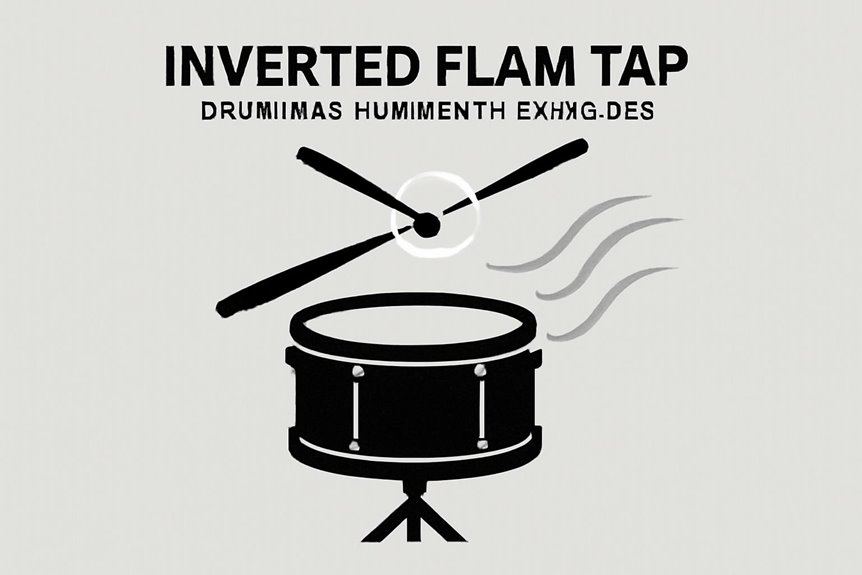 Inverted Flam Tap Drumming Rudiments Übungen 1