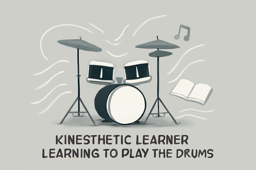 kinesthetic learning for drumming