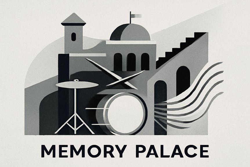 memory palace drumming technique