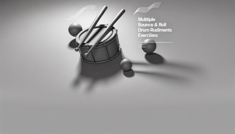 mehrere Bounce-Drum-Übungen