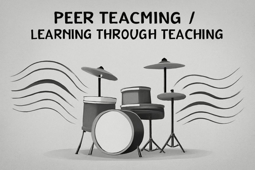 peer teaching drumming method