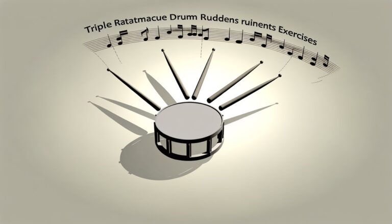 Triple Ratamacue Schlagzeug Übungen