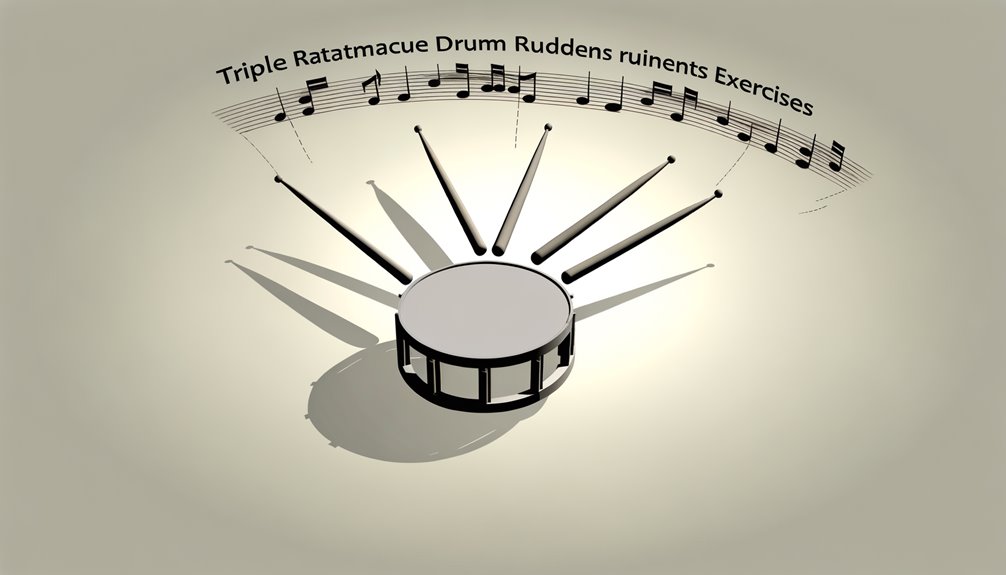 Triple Ratamacue Schlagzeug Übungen